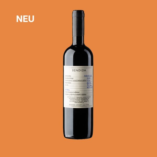 Mavrud 2018 No Oak- Bendida Winery