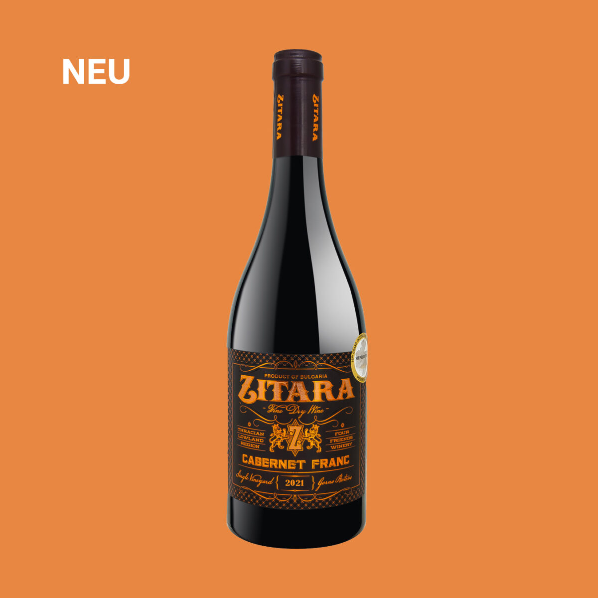 Zitara Cabarnet Franc - Four Friends – Bild 1