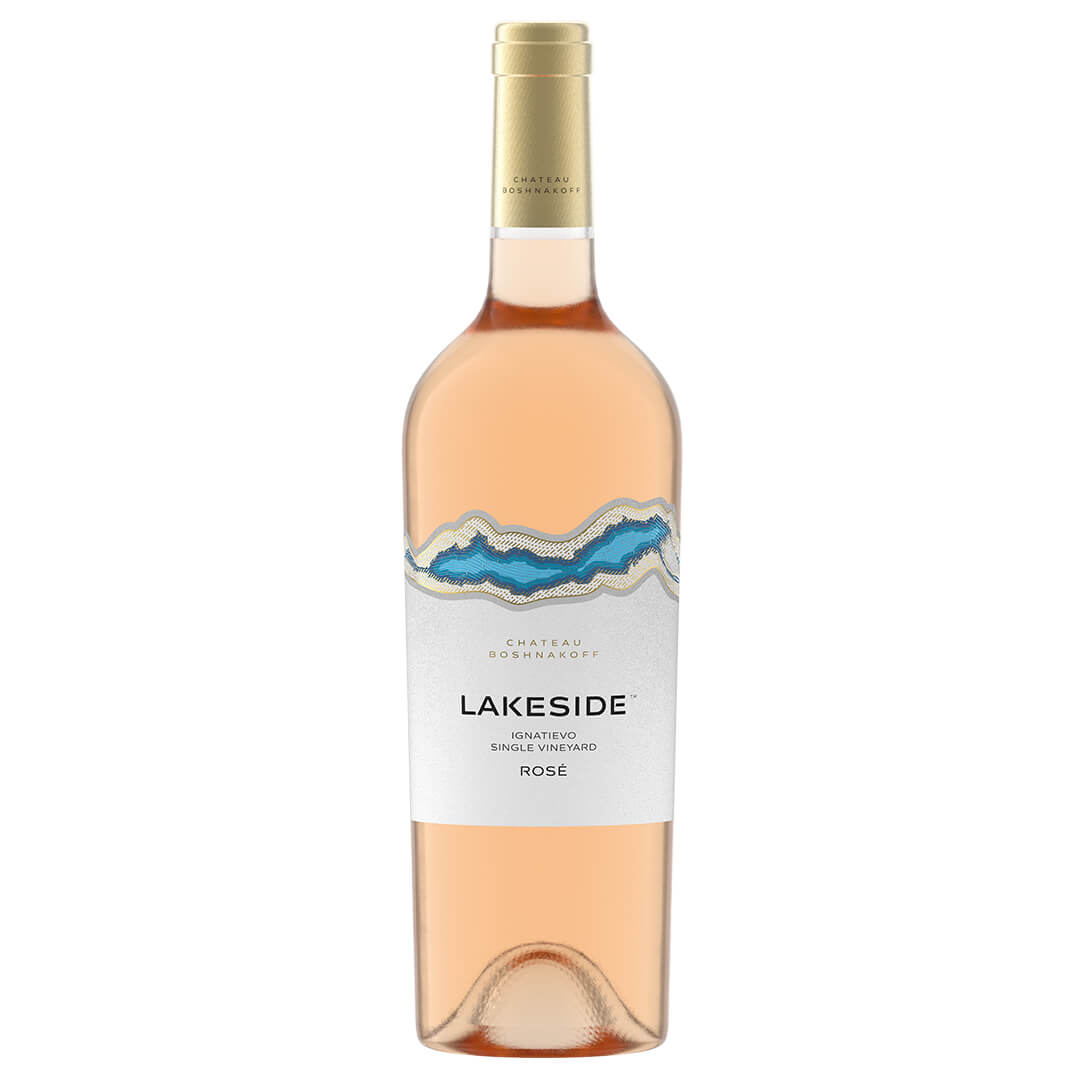 rose-lakeside Lakeside Rosé Cabernet Franc & Marselan - Chateau Boshnakoff – Bild 1